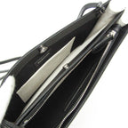 Balenciaga Navy Pochette · Canvas & Leather