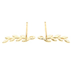 Tiffany Olive Leaf · Rose Gold Studs