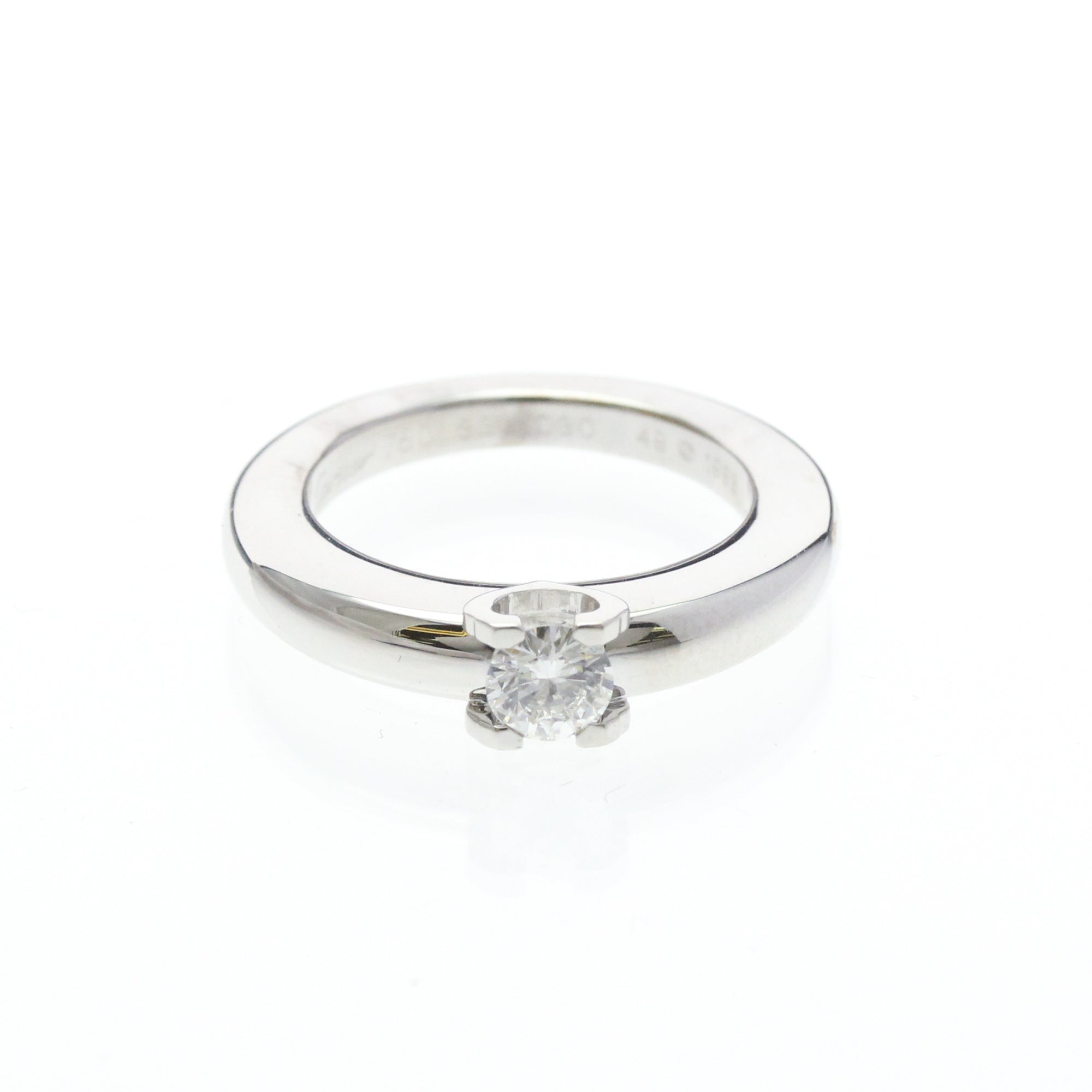 Cartier C de Cartier · 18K White Gold · Diamond