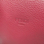 Fendi · Leather Handbag · Bordeaux
