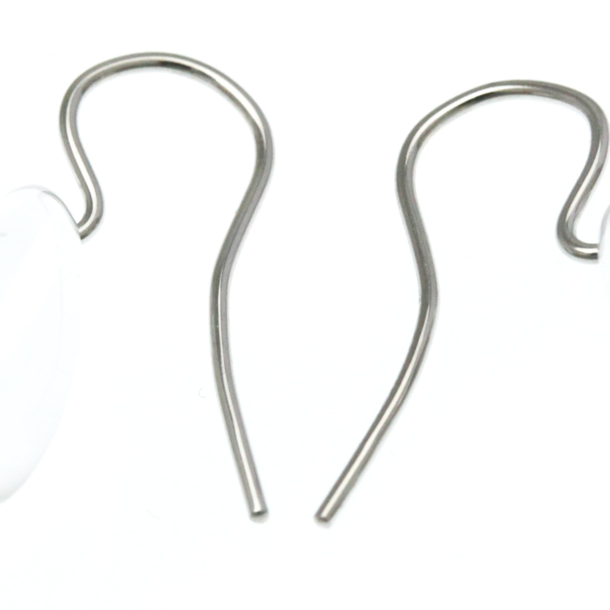 Tiffany Teardrop · Crystal · 18K White Gold