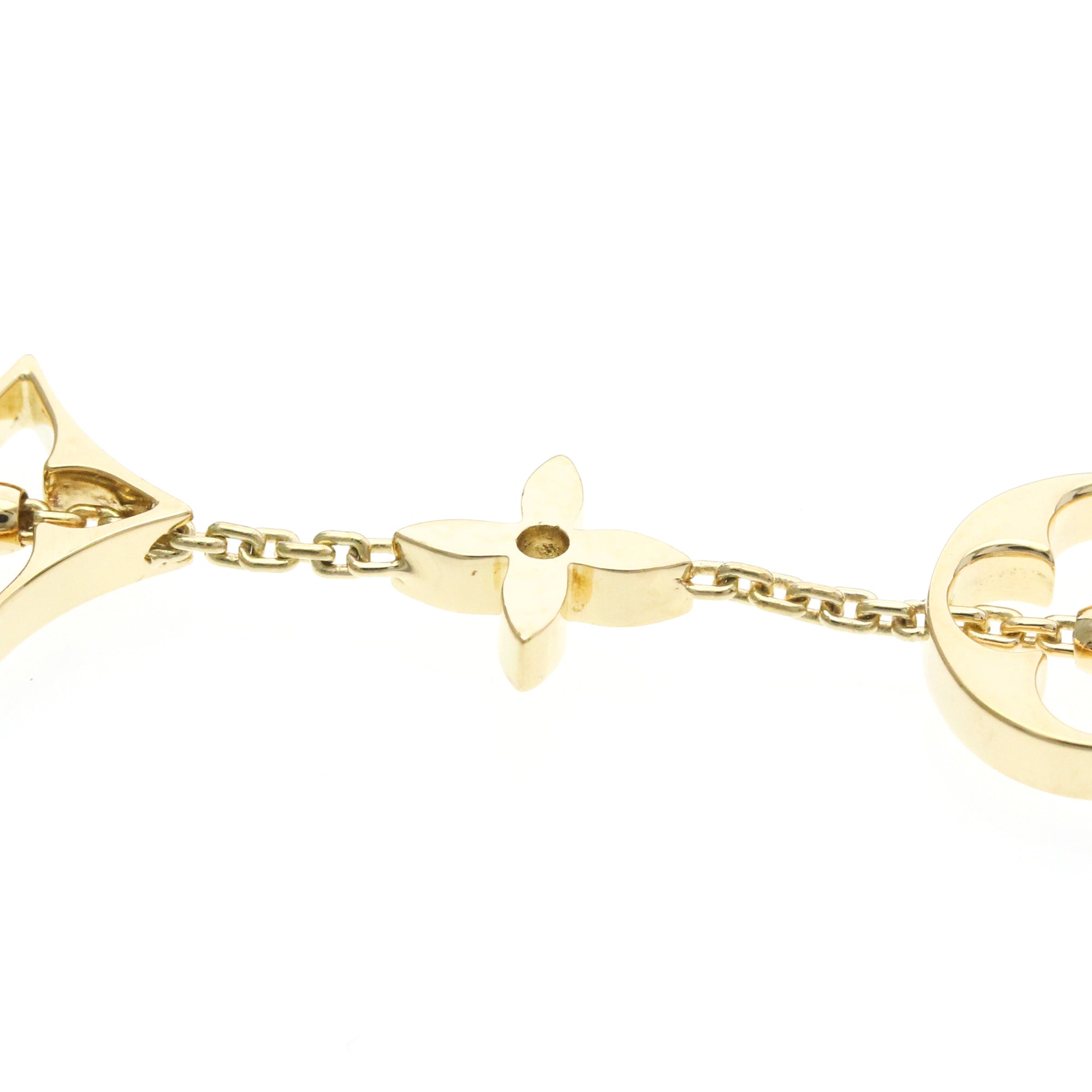 Louis Vuitton Monogram · 18K Yellow Gold