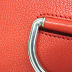 Burberry D-Ring · Leather Shoulder Bag