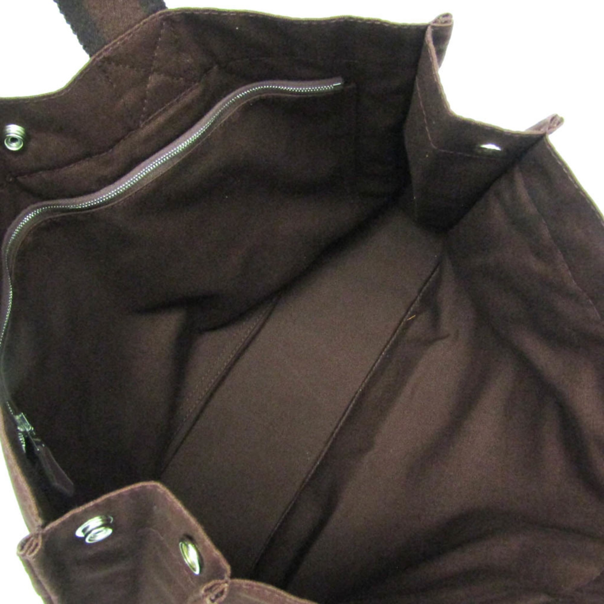 Hermès Fourre Tout MM · Canvas & Leather