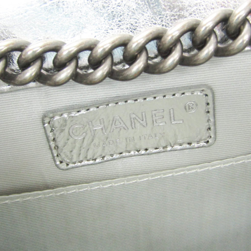 Chanel Boy · Metallic Calfskin