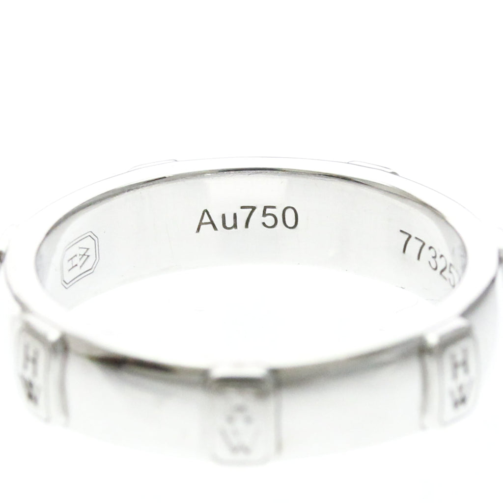 Harry Winston HW Logo · Diamond · 18K White Gold