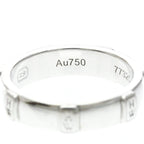 Harry Winston HW Logo · Diamond · 18K White Gold