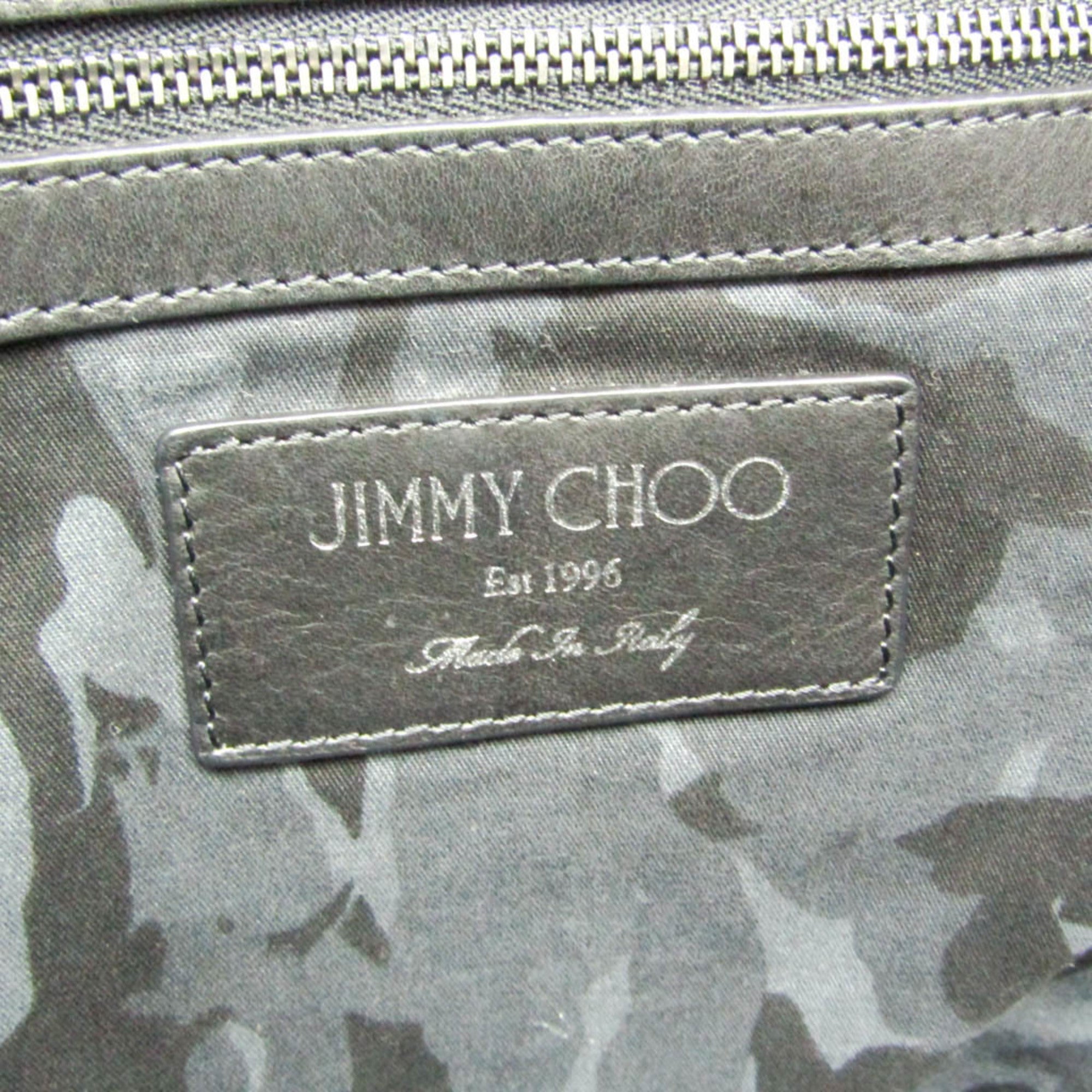 Jimmy Choo Pimlico · Metallic Leather Tote