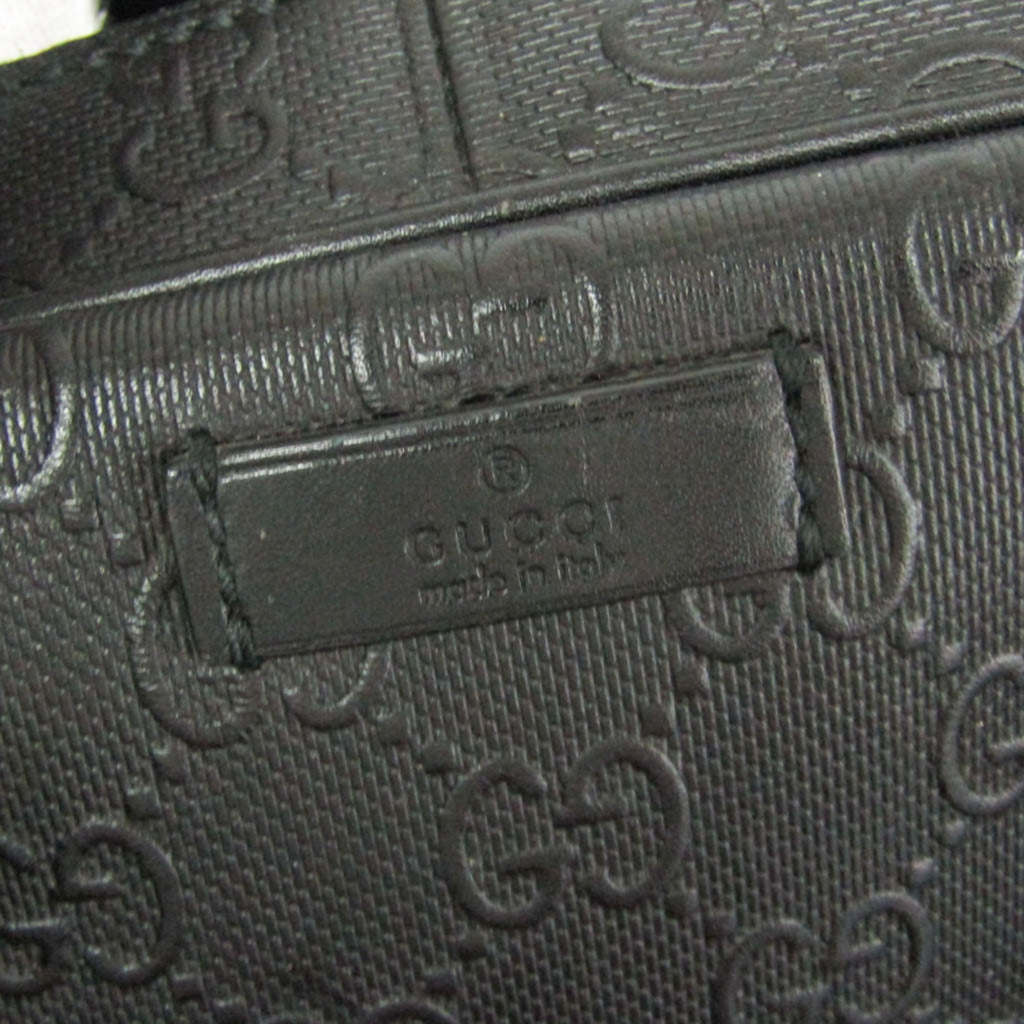 Gucci GG Embossed · Leather Briefcase