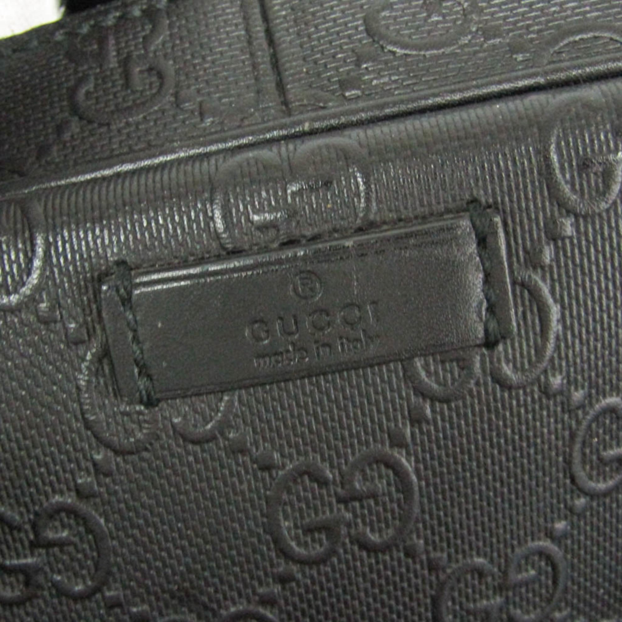 Gucci GG Embossed · Leather Briefcase