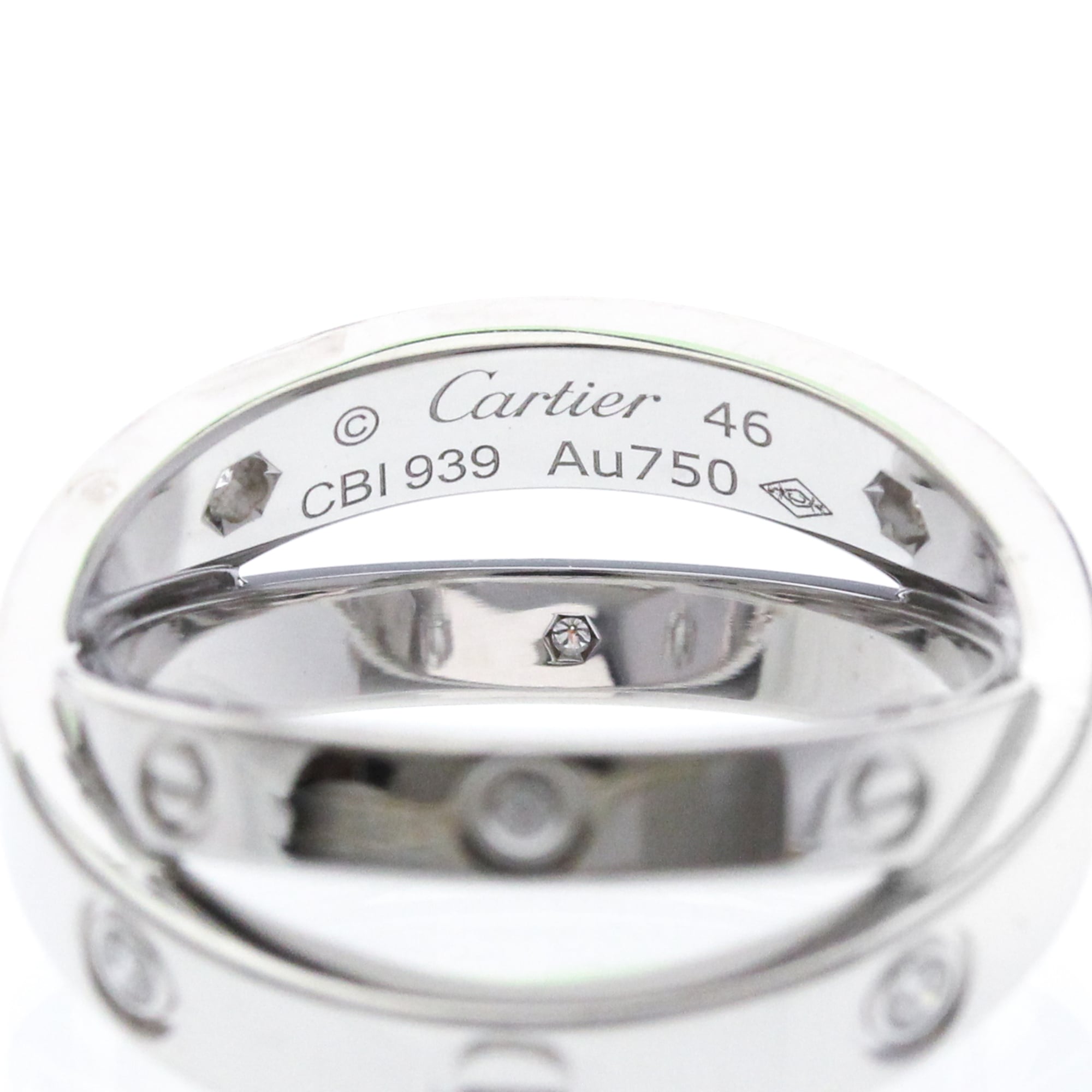 Cartier Be Love · 18K White Gold · Diamond