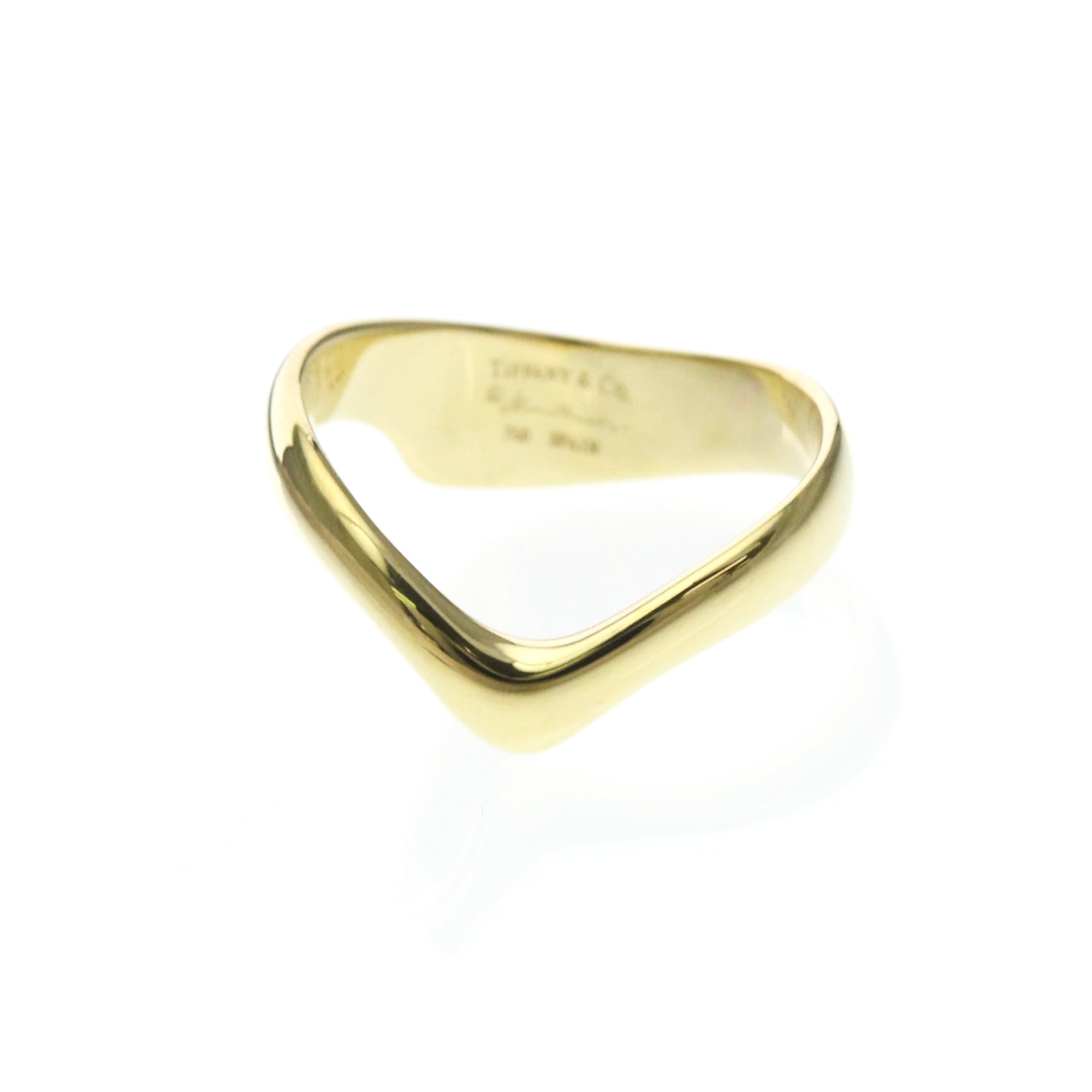 Tiffany Open Heart · 18K Yellow Gold