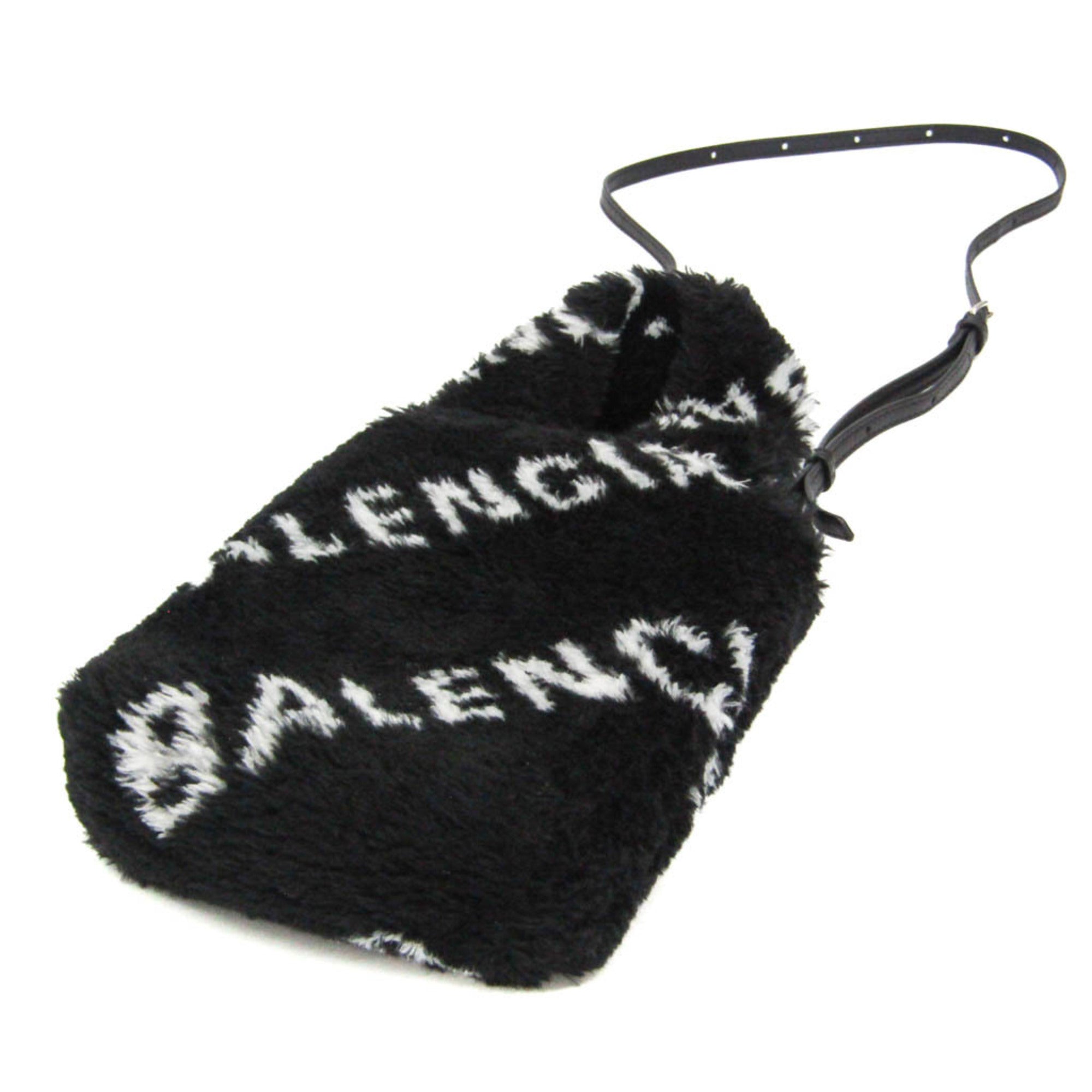 Balenciaga Everyday Phone Holder · Faux Fur