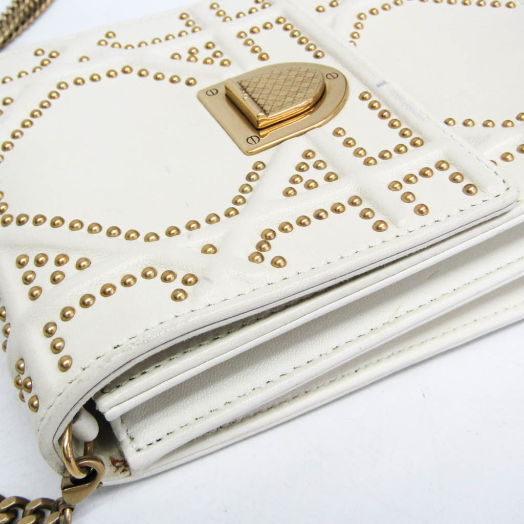 Christian Dior Diorama · Studded Leather
