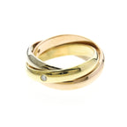 Cartier Trinity · Three Diamond · Tri-Gold