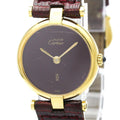Cartier Must Vendome · Vermeil · Quartz
