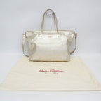 Salvatore Ferragamo Gancini · Leather Tote