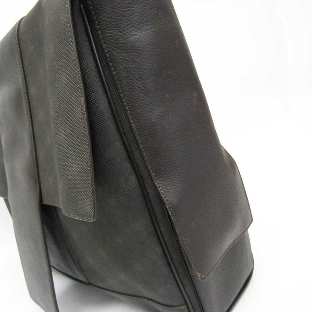 Dunhill · Leather & PVC Shoulder Bag