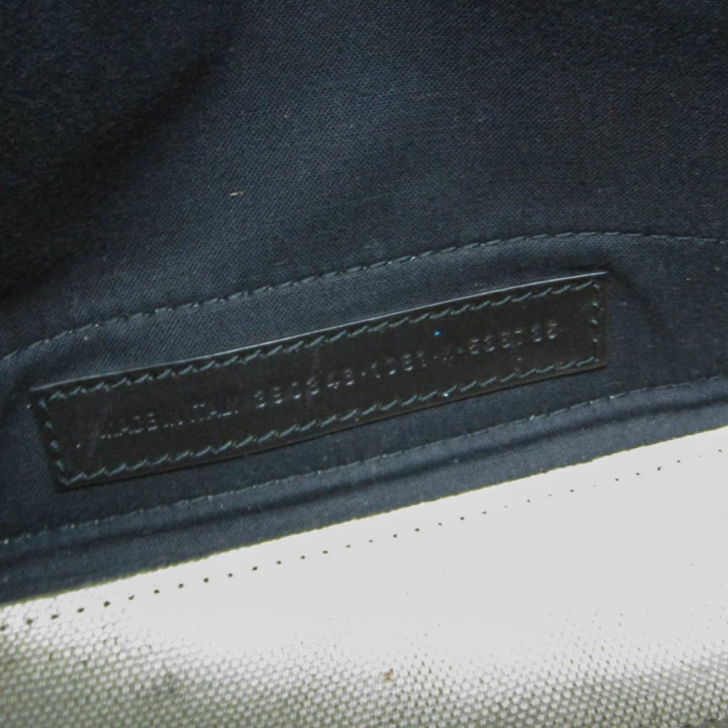 Balenciaga Navy Cabas XS · Canvas & Leather