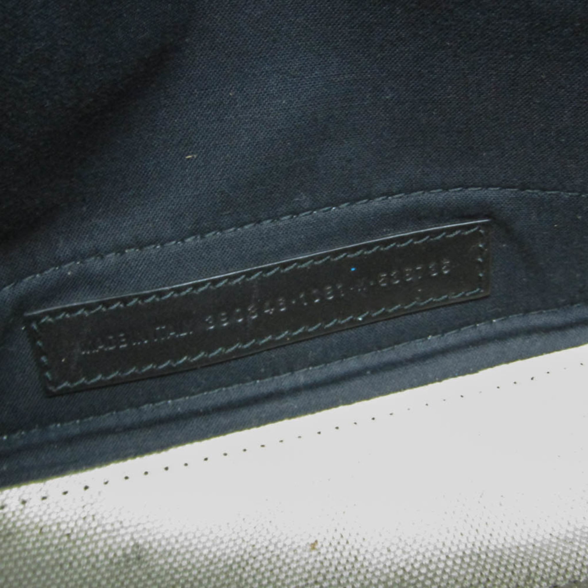 Balenciaga Navy Cabas XS · Canvas & Leather