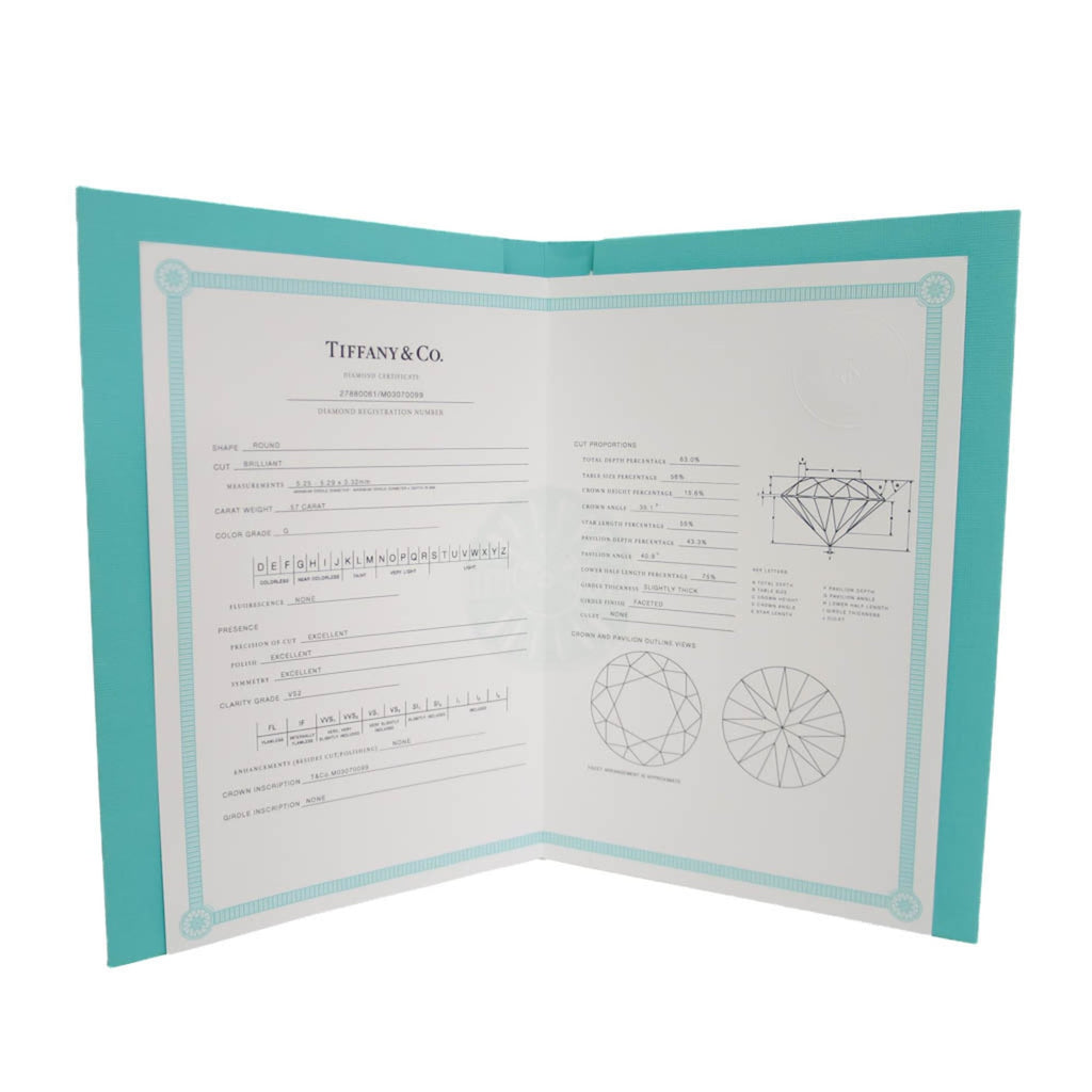 Tiffany Solitaire · Platinum · Diamond