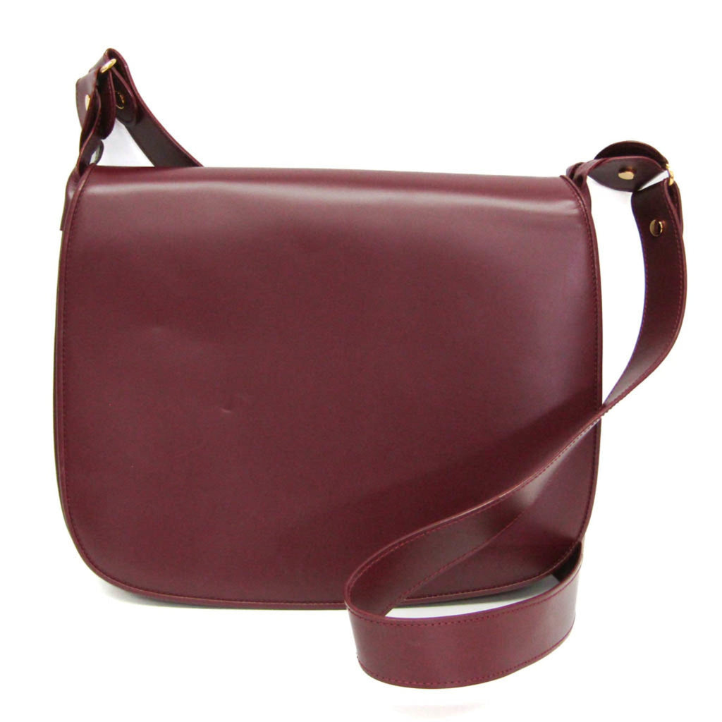 Cartier Must · Suede Flap Shoulder