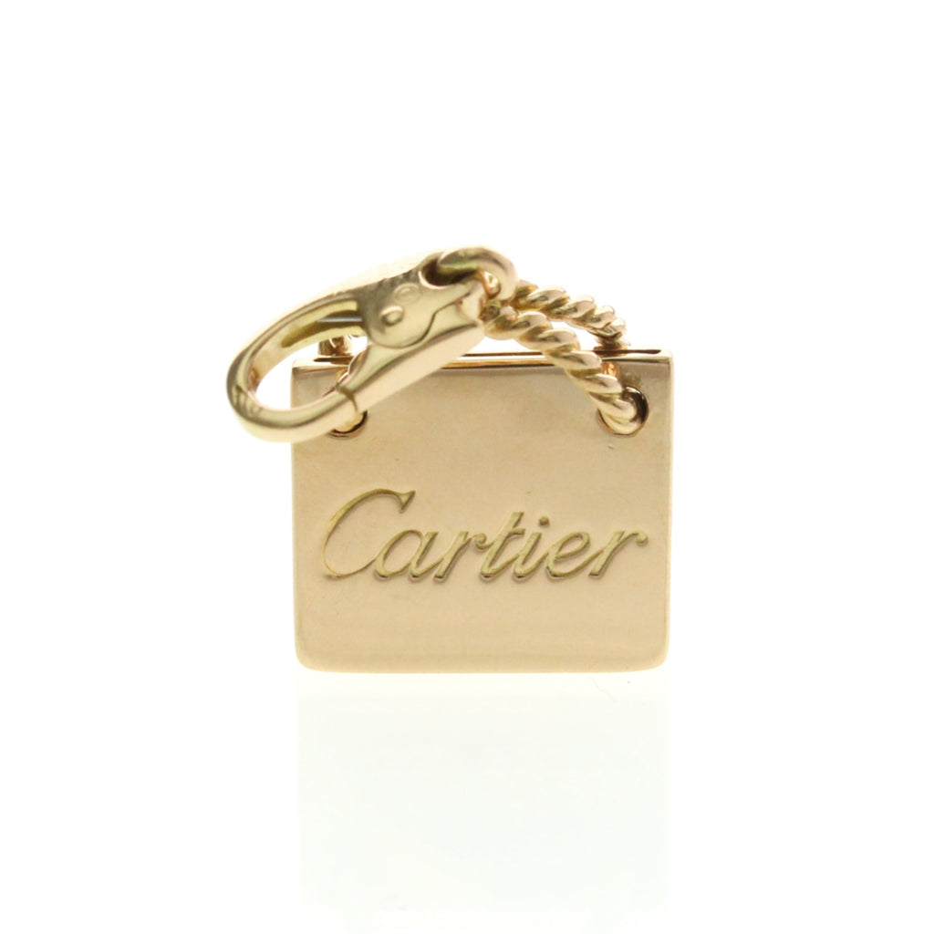 Cartier Shopping Bag Charm · Rose Gold