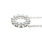 Tiffany Open Circle Mini · Platinum · Diamond