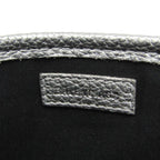 Balenciaga Navy Cabas XS · Metallic Leather