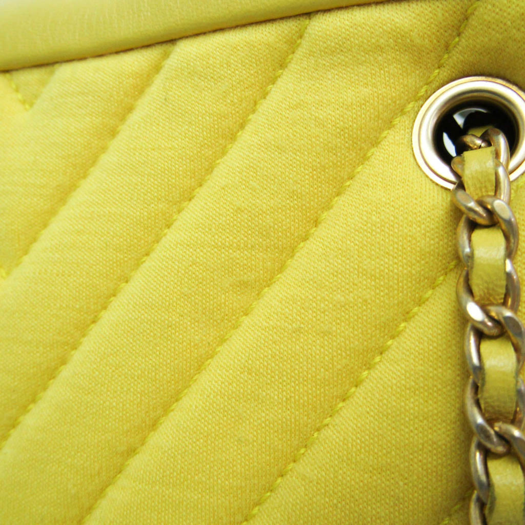 Chanel Chevron V-Stitch · Lamb Leather