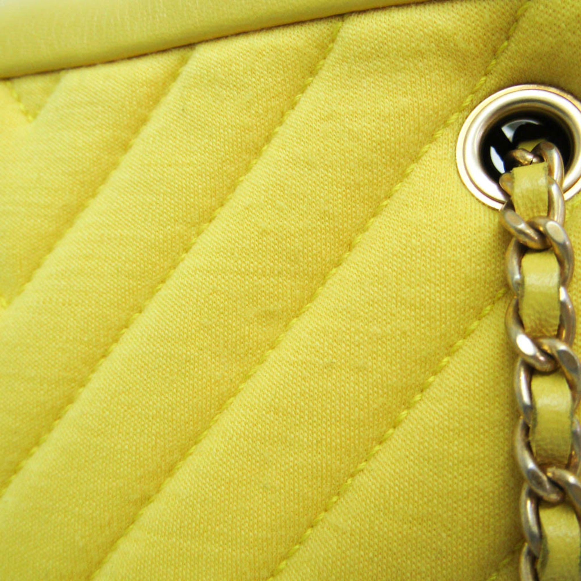 Chanel Chevron V-Stitch · Lamb Leather