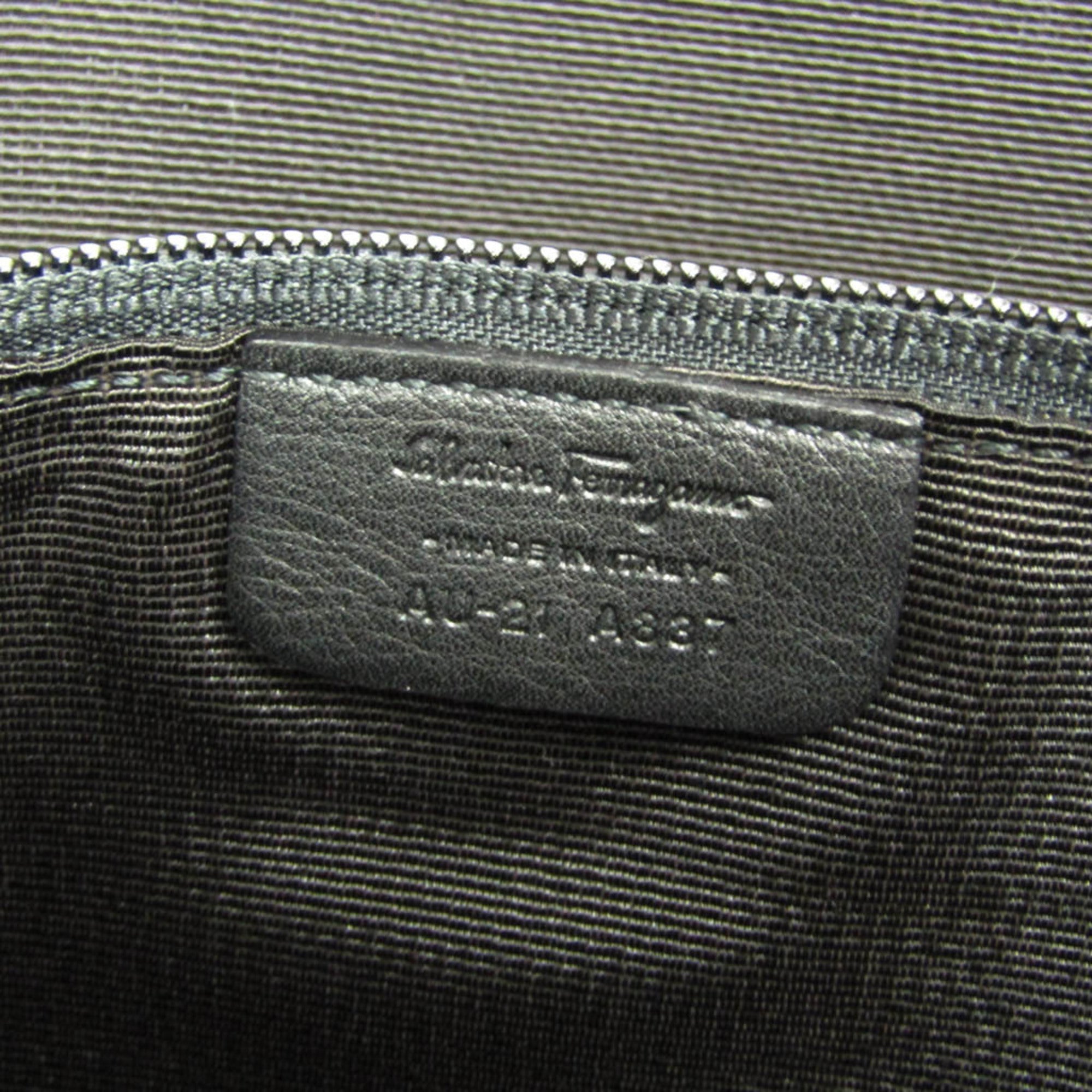 Salvatore Ferragamo Gancini · Leather Tote