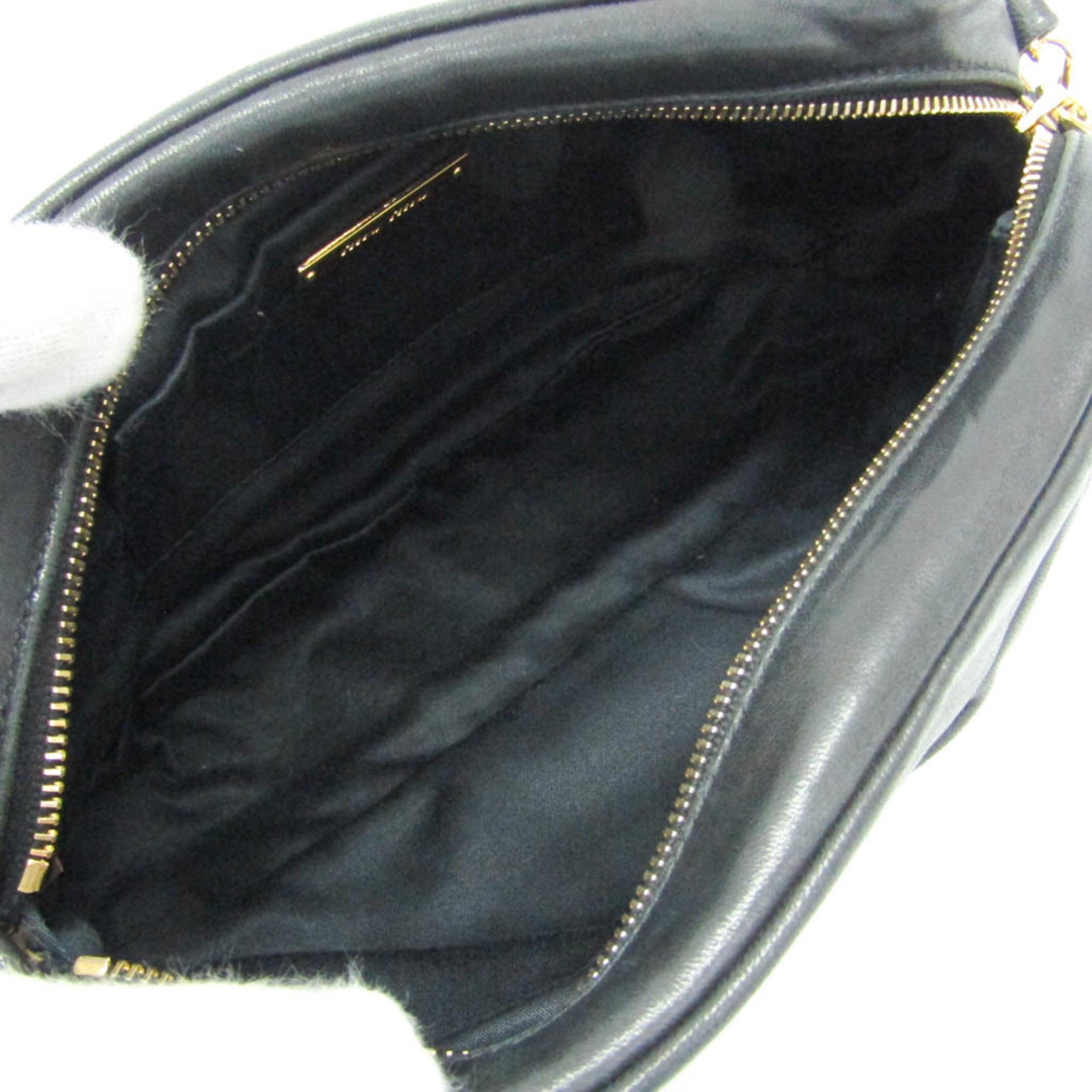 Miu Miu Ribbon Gather · Lambskin