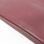 Balenciaga · Leather Shoulder Bag · Bordeaux