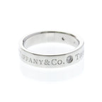 Tiffany Platinum Band · Three Diamonds