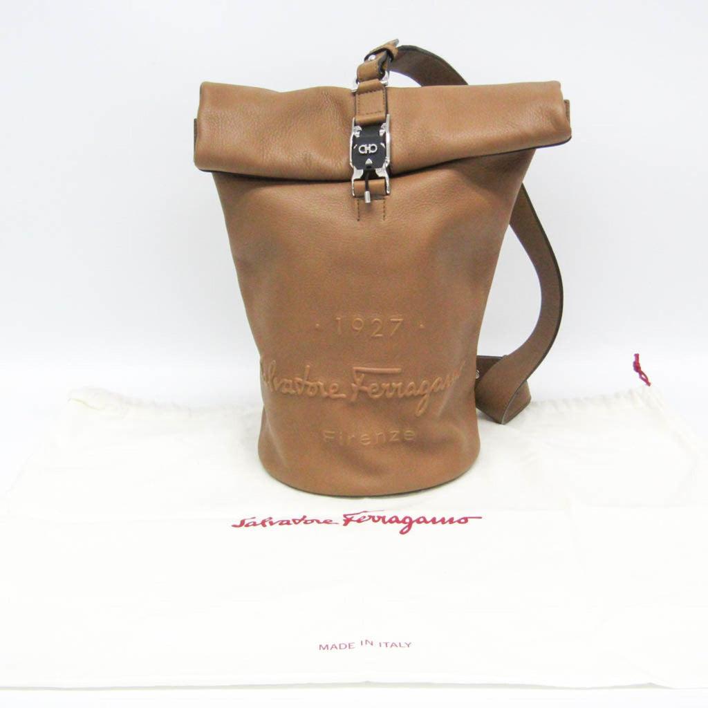 Salvatore Ferragamo Gancini · Leather