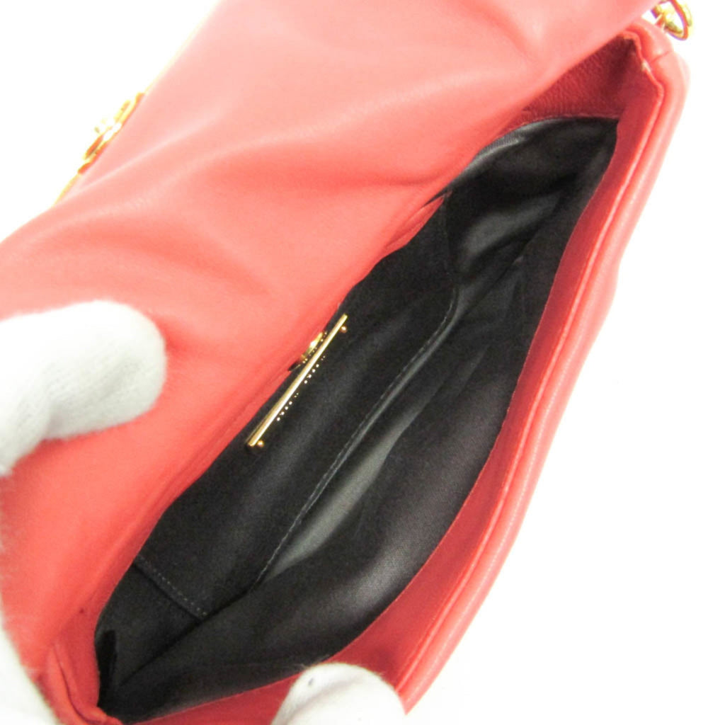 Miu Miu Chain Shoulder Pouch · Leather