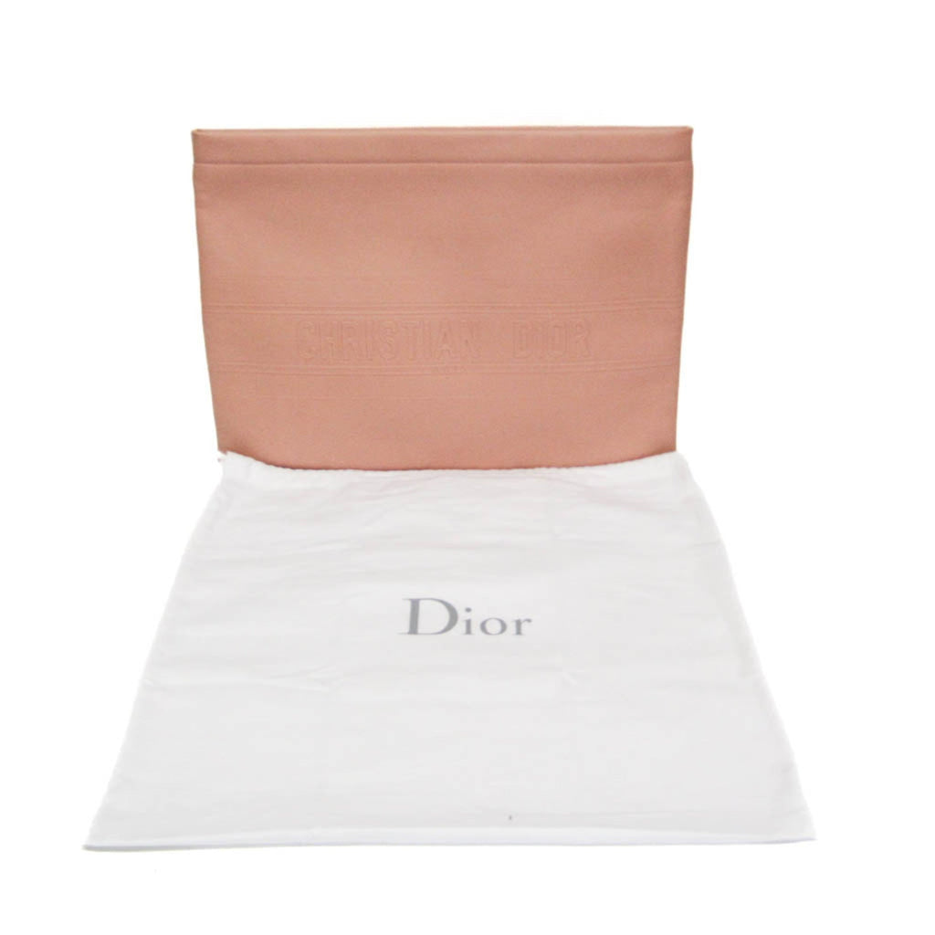 Christian Dior Striped Logo Pouch