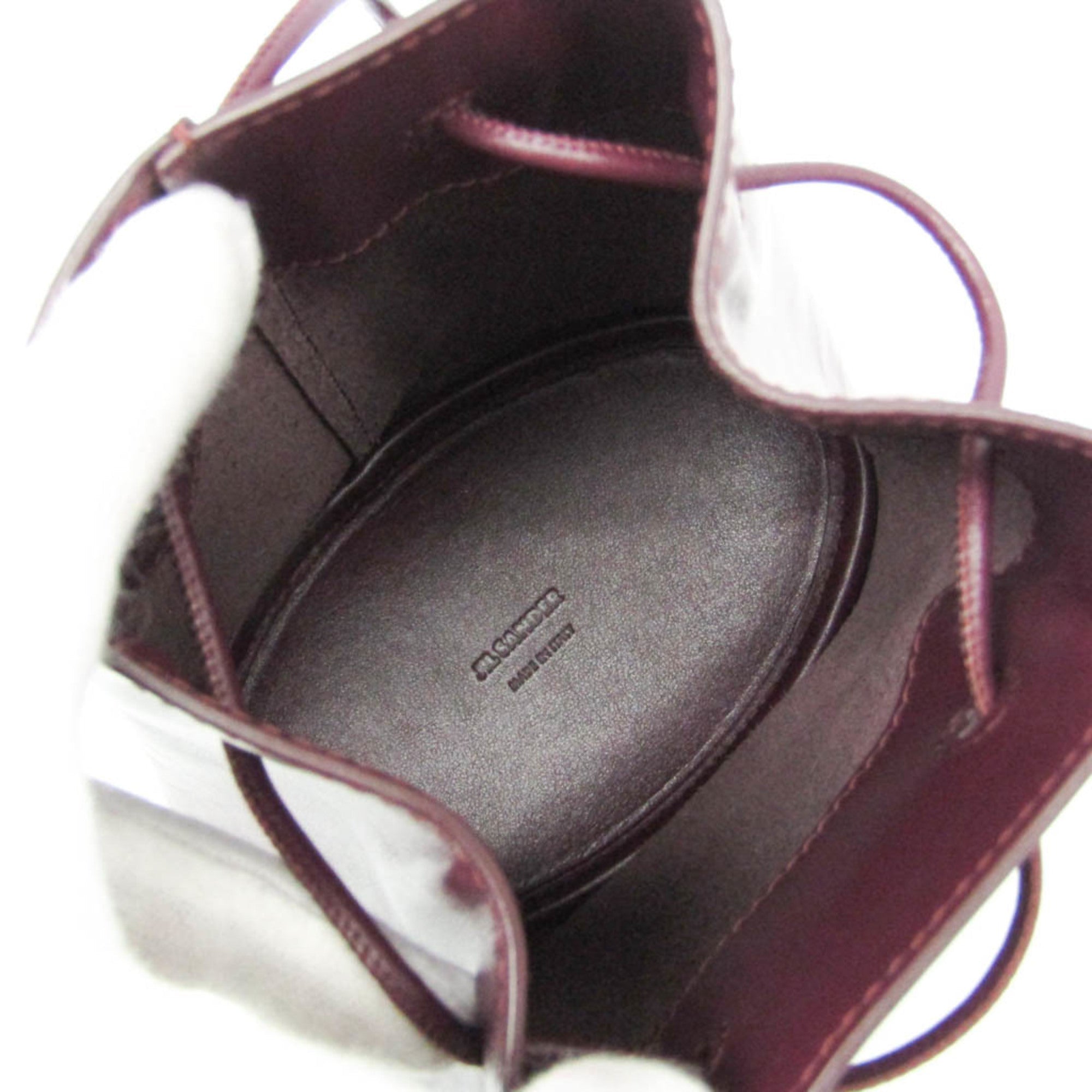 Jil Sander Drawstring Crossbody · Leather