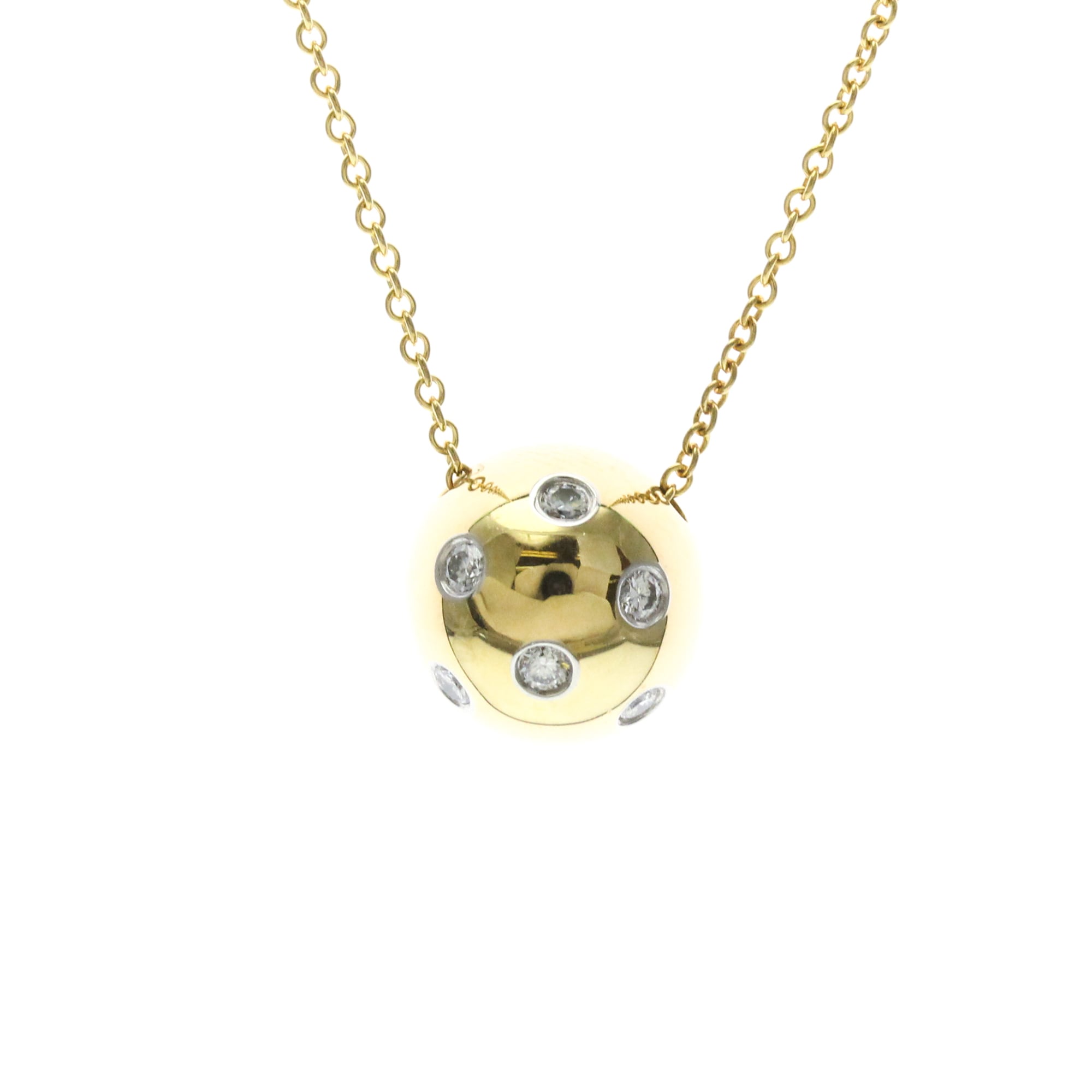 Tiffany Dots · Platinum & 18K Gold · Diamond