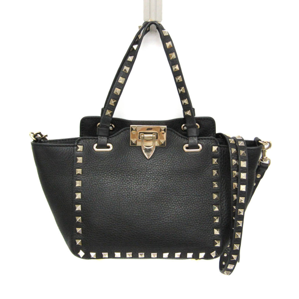 Valentino Garavani Lock Studs · Leather