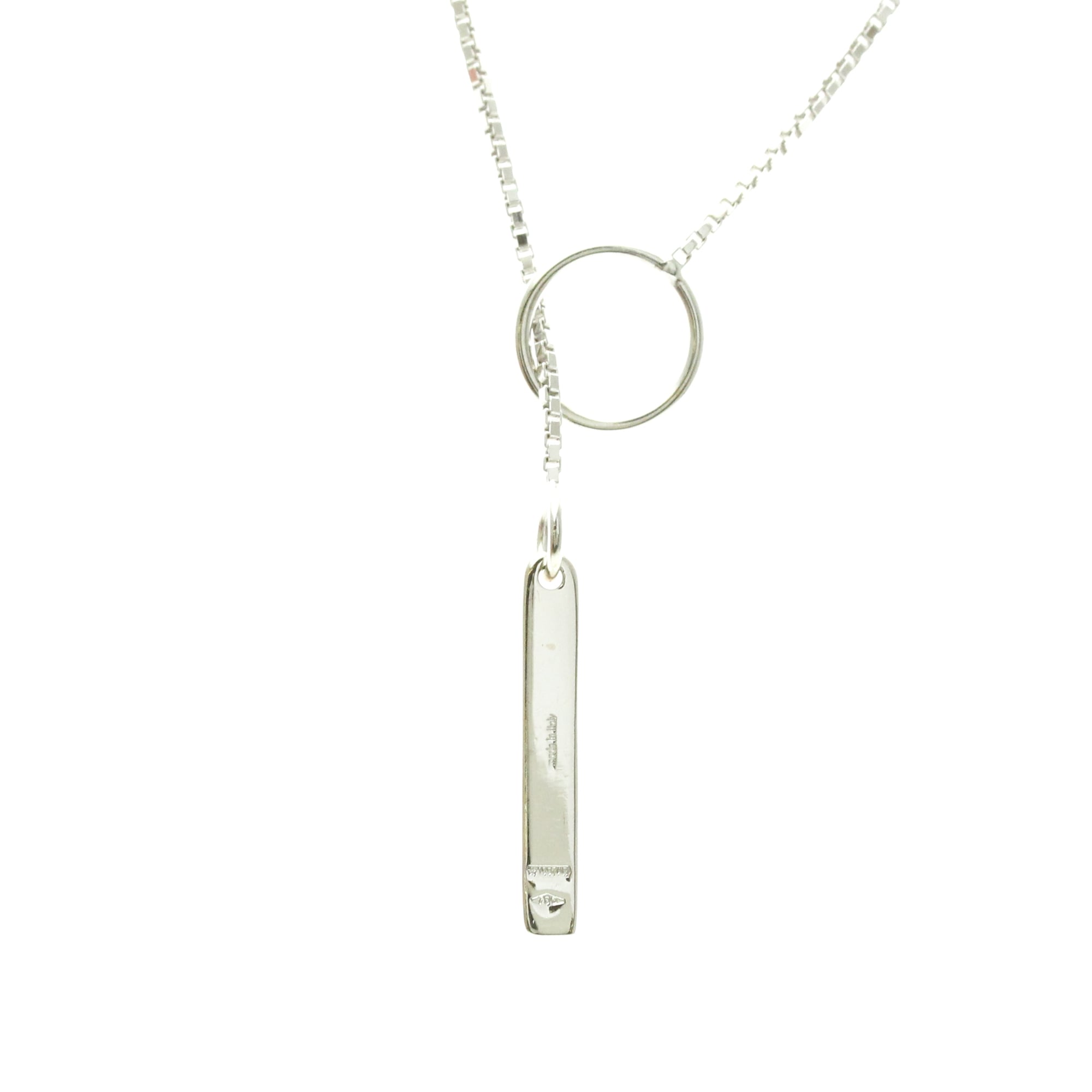 Gucci Lariat · 18K White Gold
