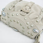 Loewe Belt Flap · Beaded Suede