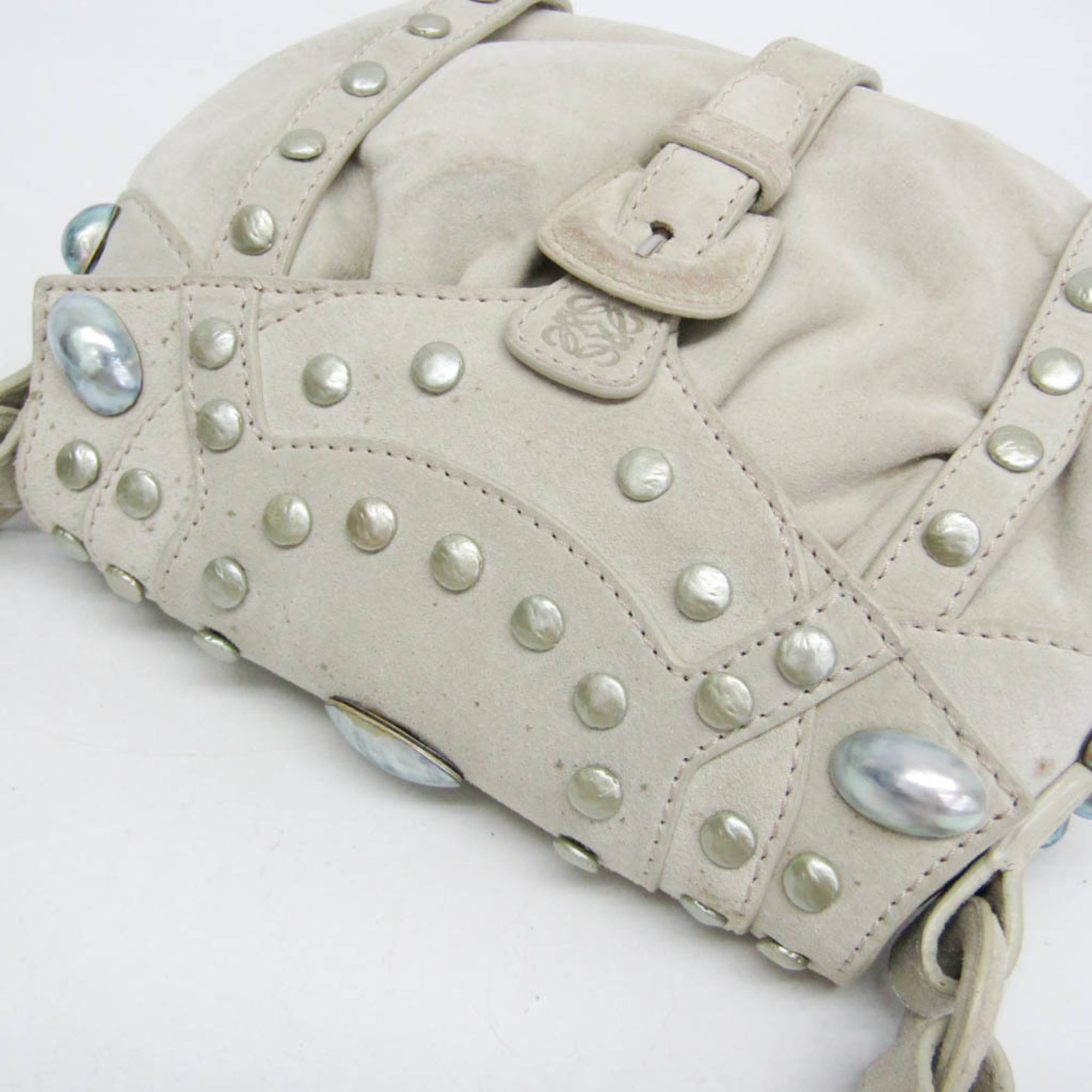 Loewe Belt Flap · Beaded Suede