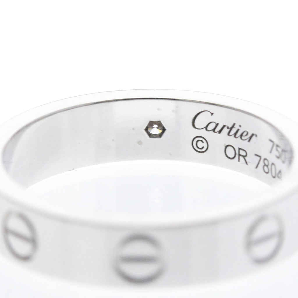 Cartier Mini Love · 18K White Gold · Diamond