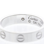 Cartier Mini Love · 18K White Gold · Diamond
