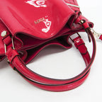 Tod's Mini Flower · Patent Leather