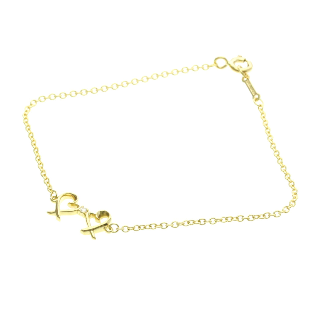 Tiffany Double Loving Heart · 18K Yellow Gold