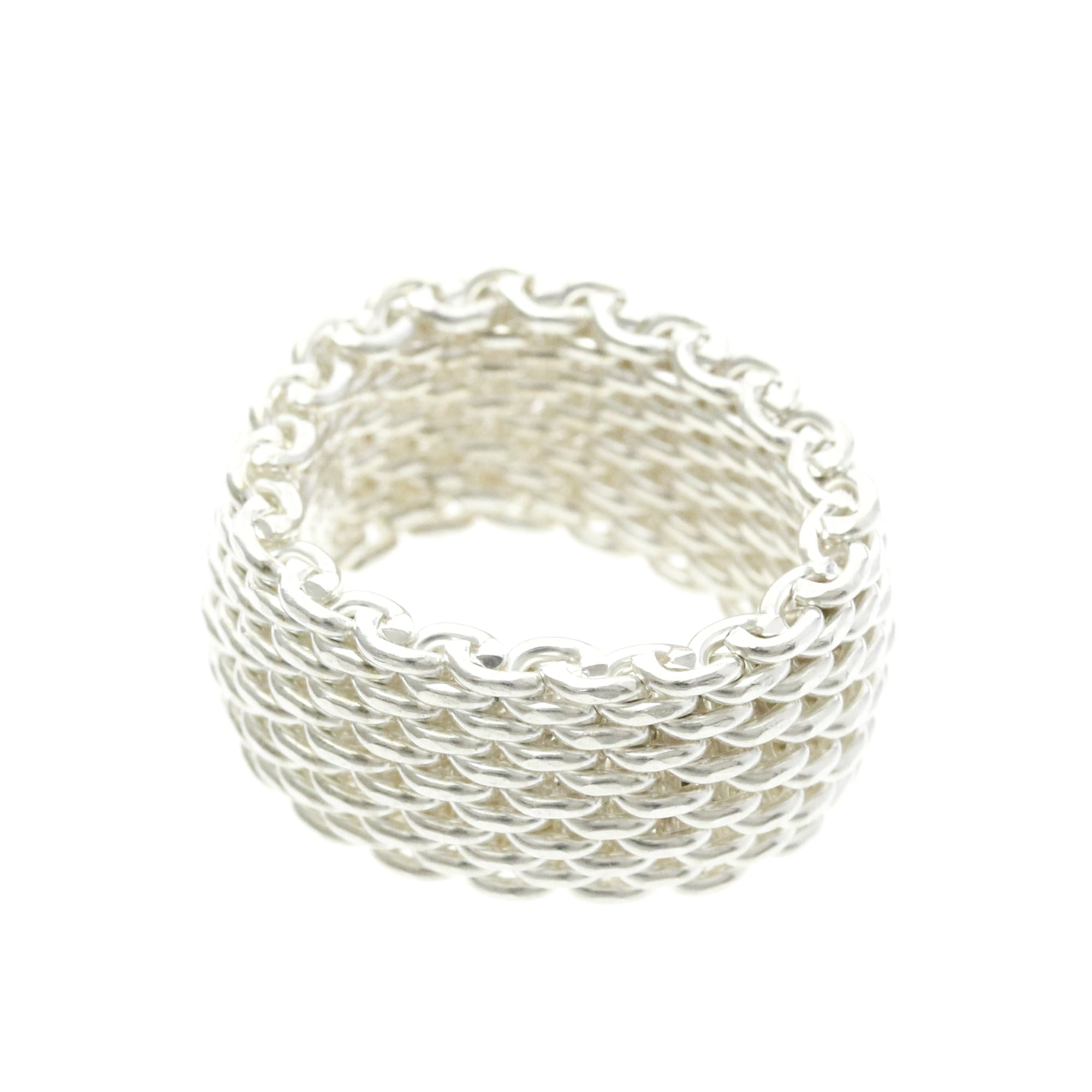 Tiffany Somerset Mesh · Sterling Silver