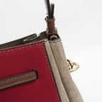 Furla Miastella Mini Bucket · Suede Bordeaux